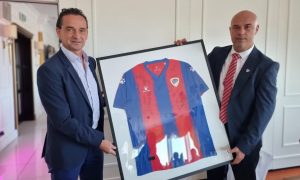 Upriličen prigodan doček: FK Borac uzvratio gostoprimstvo Austriji FOTO