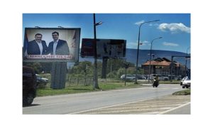 “Složno u nove pobjede!”: Na ulicama Banjaluke bilbordi dobrodošlice delegaciji Srbije