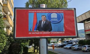 U Banjaluci postavljeni bilbordi podrške Dodiku: “Napad na predsjednika je napad na svakog stanovnika”