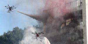 Korak ispred svih: Pogledajte kako u Kini dronovi gase požar VIDEO