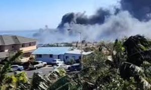 Uragan Dora “potpalio” šumske požare: Ljudi se spasavali skokom u okean