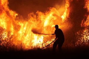 Požar na Zakintosu, vatrogasci spasili kuće od vatre VIDEO