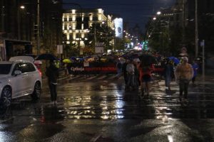 Završen novi protest opozicije “Srbija protiv nasilja” u Beogradu