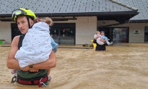 Spaseno 22 djece: Poplavljen vrtić u Sloveniji FOTO