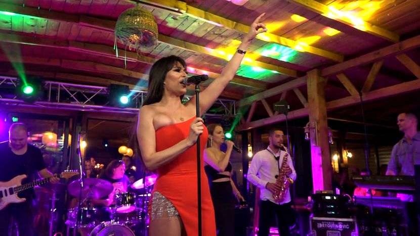 Ceca se pojavila na intimnoj proslavi: Sve oči uprte u ubitačan dekolte i tinejdž frizuru FOTO