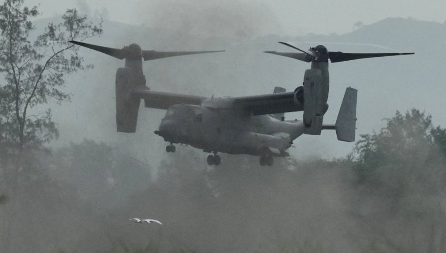 Srušio se helikopter sa američkim vojnicima: U V-22 Osprej nalazilo se oko 20 marinaca