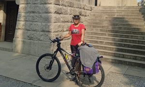 Anđelka na cilju: Biciklom stigla do Zejtinlika i odala počast pradjedu “soluncu” FOTO