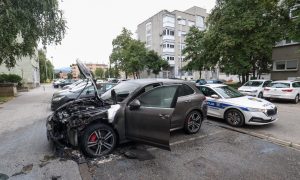 Policija istražuje slučaj: Izgorio “Porsche” u vlasništvu preduzeća