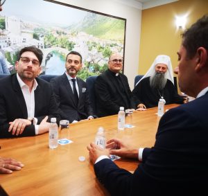 Patrijarh Porfirije posjetio Mostar: “Zajedničkim snagama i naporima do toga da svima bude bolje”