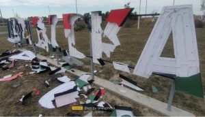 Na udaru vandala: Uništeni natpisi “Subotica” na mađarkom jeziku