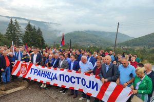 “Granica postoji” u Foči i Ribniku: Završen protest podrške institucijama Srpske