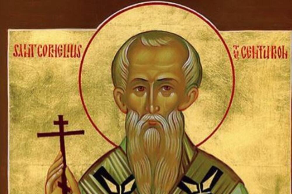Dan pred Krstovdan slavimo Svetog Kornilija sotnika: Vjeruje se da su njegove mošti čudotvorne