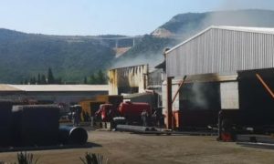 Epilog buktinje u mostarskoj firmi: Požar pod kontrolom, nema povrijeđenih