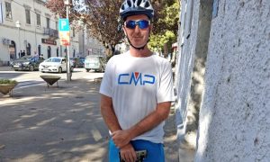 Prevalio rutu od 600 kilometara: Beo­građanin bi­ci­klom do­šao u Tre­bi­nje