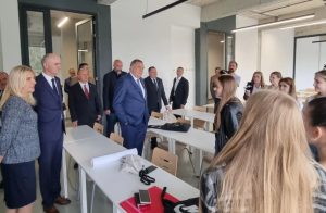 Dodik i Cvijanovićeva u kampusu: Otvorena nova zgrada AGGF-a i Šumarskog fakulteta FOTO