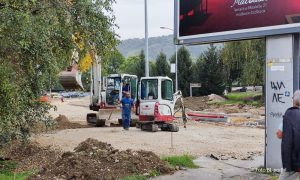 Bez obustave gradnje kružnog toka kod “Ekvatora”: Radnici i danas na terenu FOTO/VIDEO