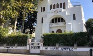 “Oslobodite Palestinu”: Najveća sinagoga u Portu na meti vandala