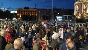 Završen 26. protest “Srbija protiv nasilja” u Beogradu
