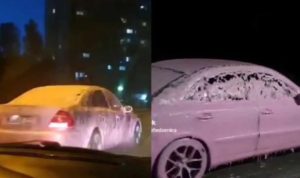 Samo da snimi i objavi: Evo šta mladić iz BiH radi sa svojim autom VIDEO