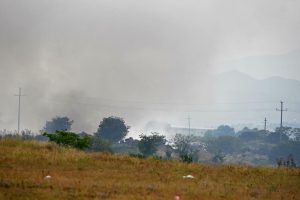 Agencija o požaru u Podgorici: Došlo do emisije zagađujućih materija