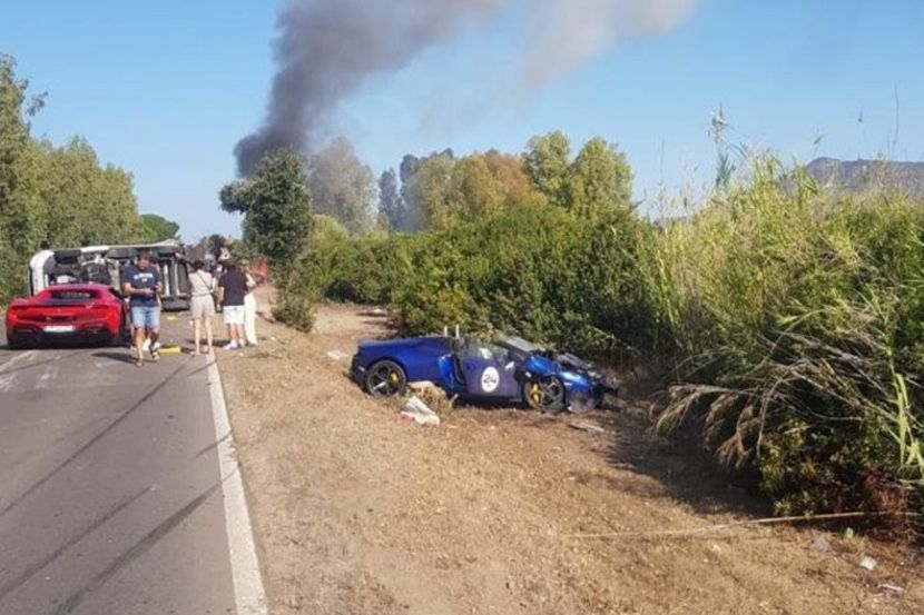 Stravična nesreća na reliju automobila: Par izgorio u “Ferariju” VIDEO