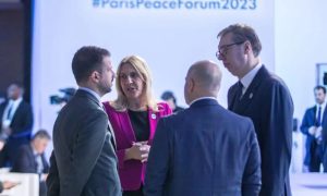 Cvijanovićeva u Parizu sa liderima regiona: Razgovarala sa Vučićem, Milatovićem i Kovačevskim