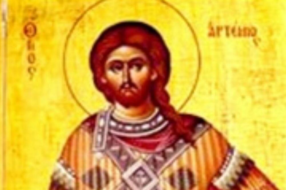 Vjernici slave velikomučenika i proroka Artemija: Trebalo bi da ispoštujete jedan običaj