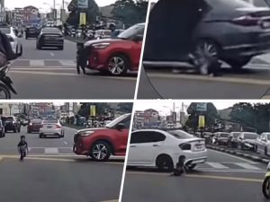 Dijete ispalo iz vozila, pa ga udarila dva automobila: Svi se pitaju kako je ostalo živo VIDEO