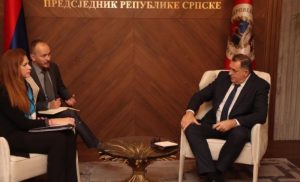 Dodik poručio Mekdonaldovoj: Srpska odbacuje svaku vrstu djelovanja Šmita