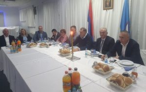 Dodik u PU Gradiška na obilježavanju Krsne slave: Srpska ponosna na svoju policiju FOTO
