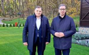 Vučić sa Dodikom: “Jutarnji dvosatni sastanak o svim važnim pitanjima za Srbiju i Srpsku”