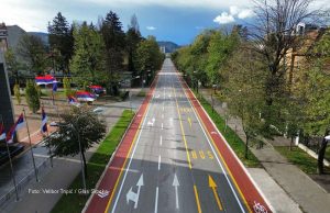 Evo kako danas izgleda glavna ulica od zgrade Vlade do Narodnog pozorišta RS FOTO