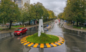 “Štipaljka” u novom ruhu! Pogledajte kako izgleda najneobičniji kružni tok u Banjaluci FOTO