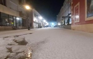 Led zabijelio Livno, a snijeg Bjelašnicu