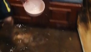Nevrijeme napravilo haos u Gacku: Voda u kućama, kafićima, vjetar čupao krovove VIDEO