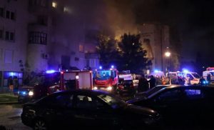 Vatra krenula iz podruma: Požar buknuo u stambenoj zgradi u BiH