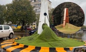 Umjesto trave postavljen zeleni tepih: Banjalučka štipaljka izgledom daleko od originala
