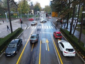 U Banjaluci proširene saobraćajnice u Aleji Svetog Save i Ulici Vuka Karadžića