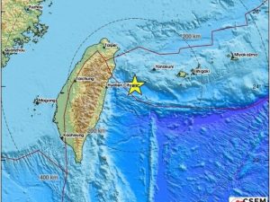 Jak zemljotres pogodio Tajvan