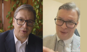 Šaljiv snimak osvanuo na TikToku: Vučić pokazao kako je ugostio svog dvojnika VIDEO