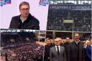 Vučić na predizbornom skupu: Kosovo i Metohija je dio Srbije, bilo je i biće