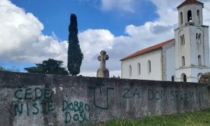 “Za dom spremni”, “Četnici, odlazite”! Pravoslavne svetinje oskrnavljene ustaškim simbolima