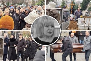 Kćerka slomljena od bola: Sahranjena glumica Jelena Čvorović Paunović
