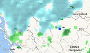 Nevrijeme stiglo u Hrvatsku: Meteo radar pokazuje da ide ka BiH