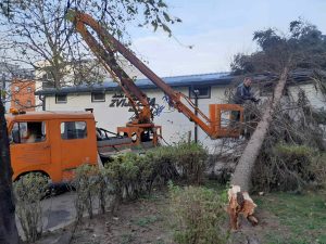 Nadležne službe uklanjaju posljedice jakog vjetra u Banjaluci: Poziv građanima da preduzmu preventivne mjere