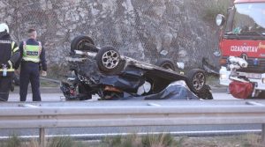 Teške saobraćajne nesreće u Hrvatskoj: Automobil završio na krovu, dvije osobe stradale