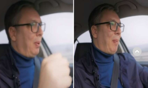 Vučić vozi “staru” škodu na auto-putu, svi brži od njega: Ne smijem sad tu pred vama VIDEO