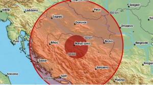 Banjaluka se opet tresla: Ljudi na mrežama pišu da je zemljotres bio jak i da se dosta osjetio