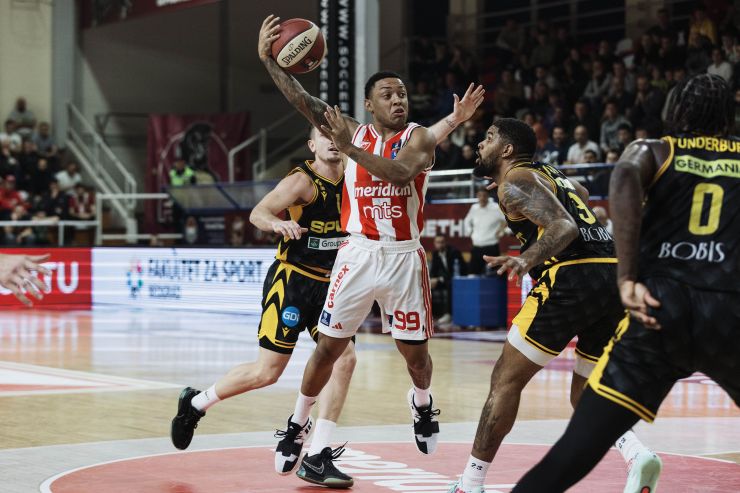 Zvezda “preskočila” Split u 13. kolu ABA lige