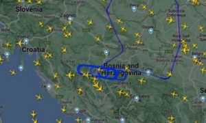 Nadlijetao najveći grad Srpske: Američki vojni avion iznad Banjaluke